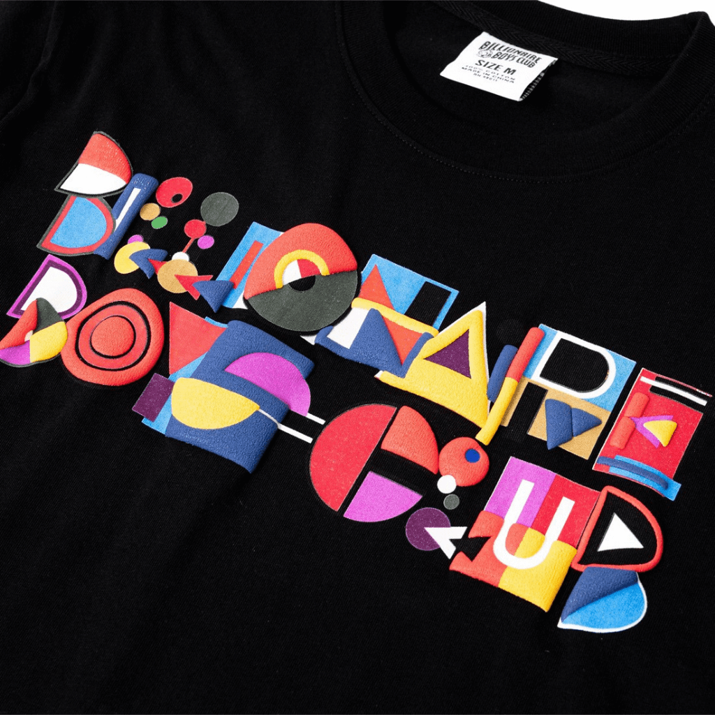 BILLIONAIRE BOYS CLUB BB DESIGN CAMISETA NEGRA