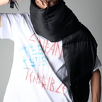 SINNERS FREE JESUS L'ENFANT MONOGRAM CAMISETA OVERSIZE BLANCA