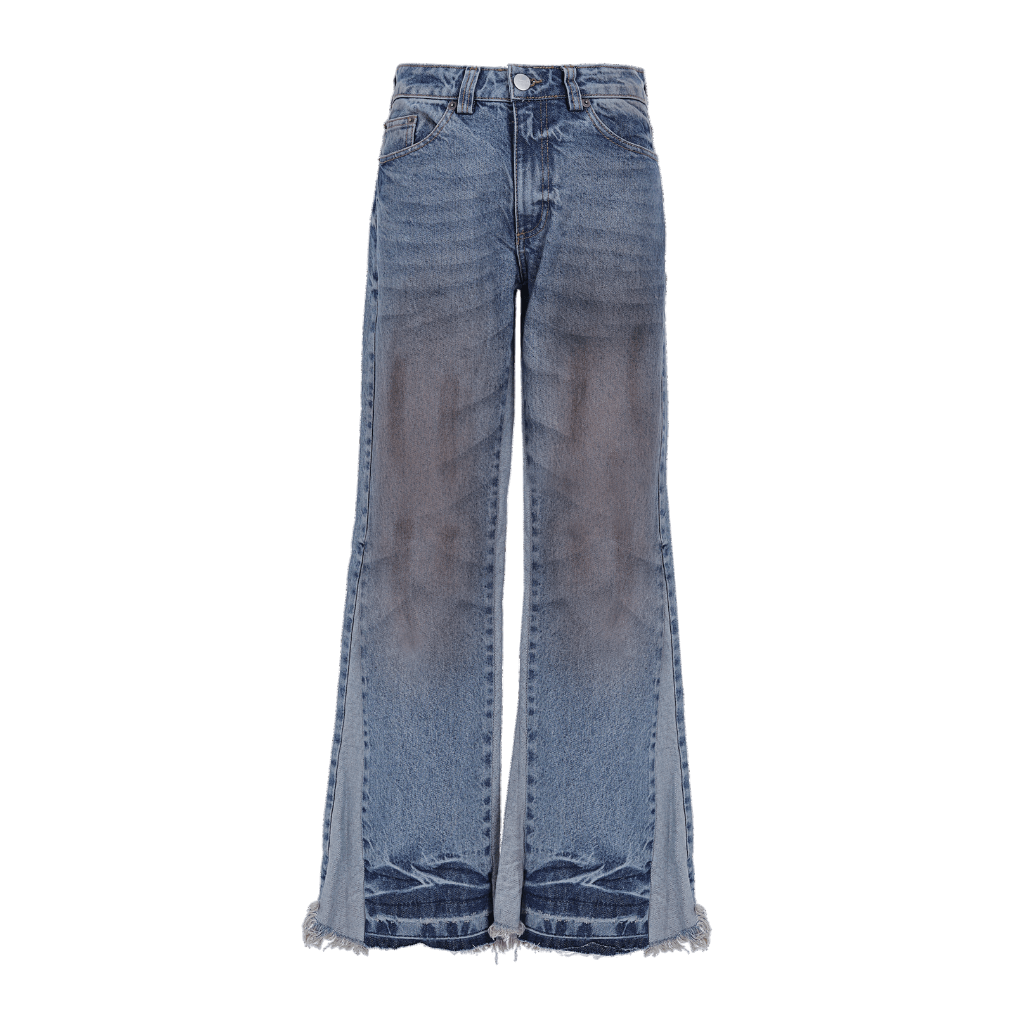 SINNERS DIRTY FLARED JEANS