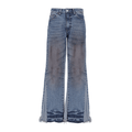 SINNERS DIRTY FLARED JEANS