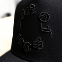 SON OF SON DALLAS TEXAS SPECIAL EDITION BLACK ON BLACK GORRA AJUSTABLE  NEGRA