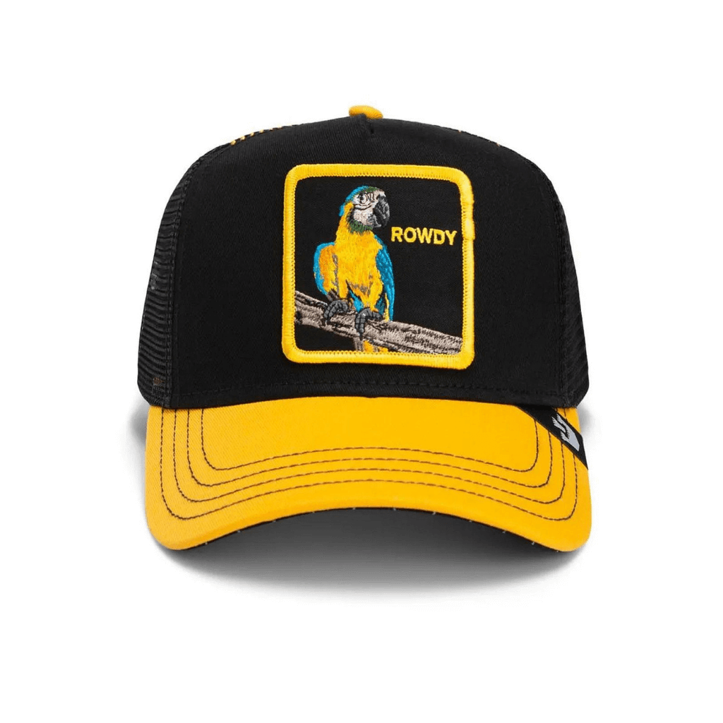 GOORIN BROS THE ROWDY BIRD GORRA CAMIONERA AJUSTABLE NEGRA