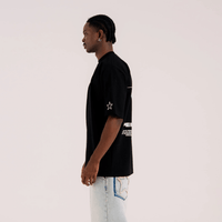 AURUM STARS I ELITE PERFORMANCE CAMISETA OVERSIZED NEGRA