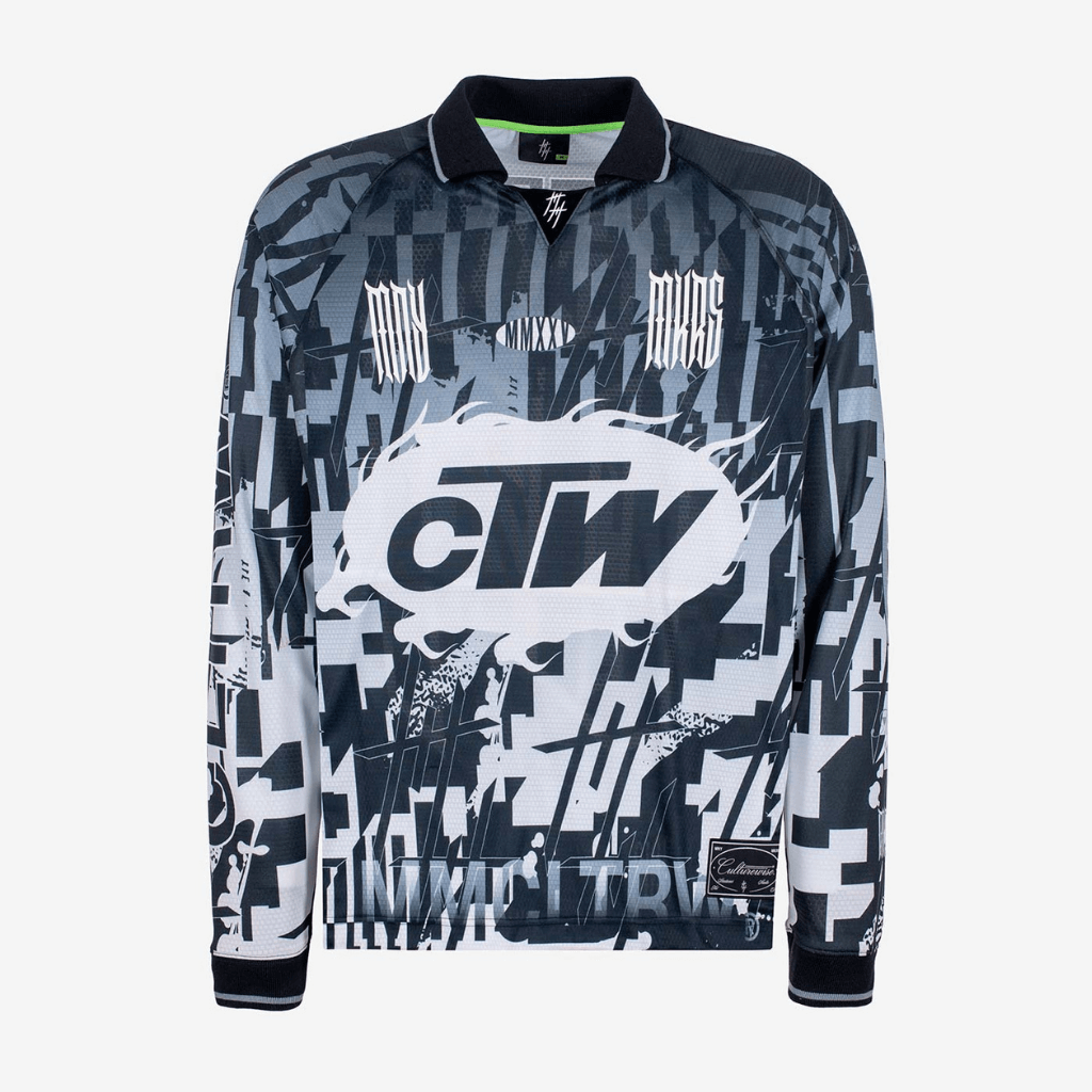 CULTUREWISE TWO STROKE SAINTS JERSEY MOTOCROSS GRIS