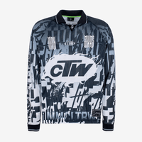 CULTUREWISE TWO STROKE SAINTS JERSEY MOTOCROSS GRIS