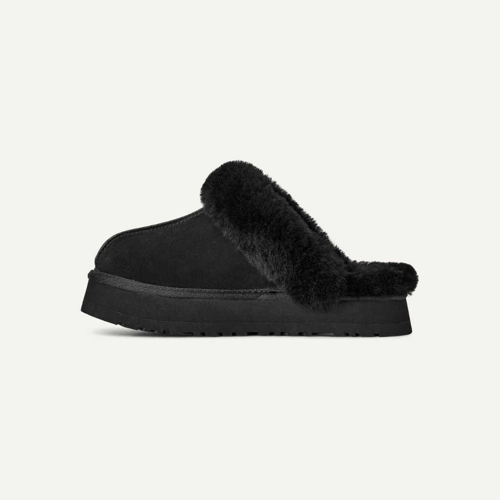 SANDALIAS MUJER UGG W DISQUETTE SLIPPERS NEGRAS