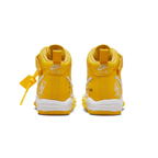 HOMBRE NIKE X OFF WHITE AIR FORCE 1 MID VARSITY MAIZE AMARILLOS
