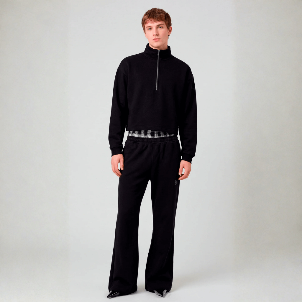 SINNERS SUDADERA BOXER NEGRA