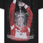 AURUM STARS II CHAMPAGNE CAMISETA OVERSIZED NEGROS