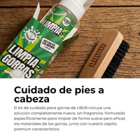 ESPUMA SHAMPOO LIMPIADOR PARA GORRAS