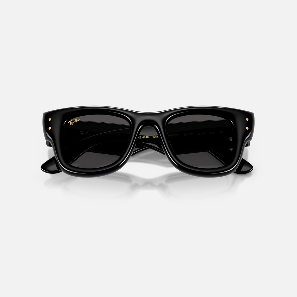 GAFAS RAYBAN X A$AP WAYFARER PUFFER NEGRAS