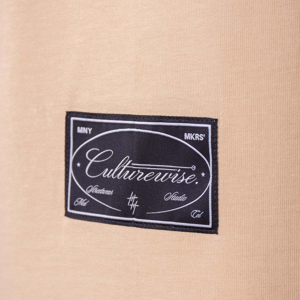 CULTUREWISE COREWISE MMXXV CAMISETA OVERSIZE CAFE