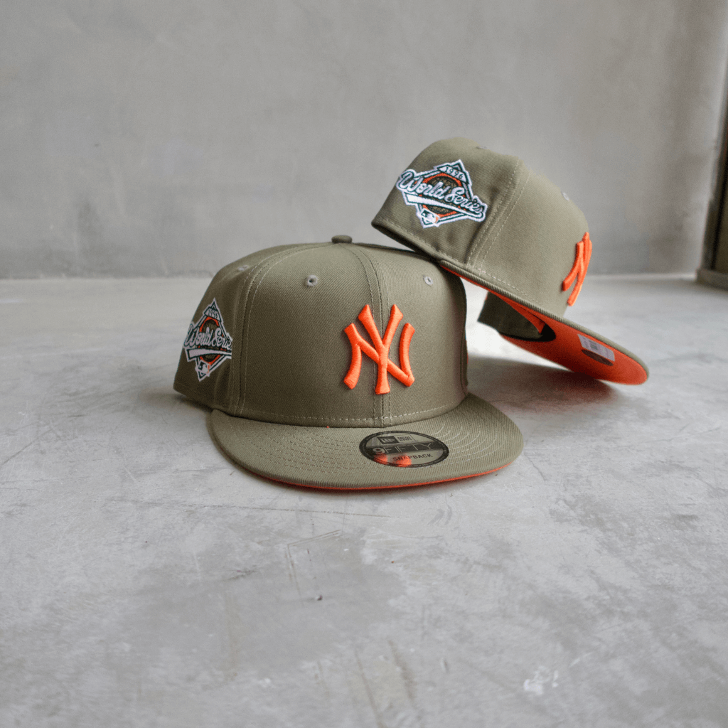 NEW ERA 9FIFTY MLB NY YANKEES NEYYACO OLIVE GORRA AJUSTABLE VERDE