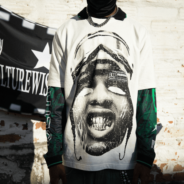 CULTUREWISE TWO STROKE ASAP CAMISETA REGULAR BLANCA