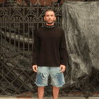 SINNERS LES MACONS LONG SLEEVE CAMISETA BASICA MANGA LARGA NEGRA