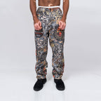 CREEP BRAND RELIQUIES PANTALON DENIM ESTAMPADO
