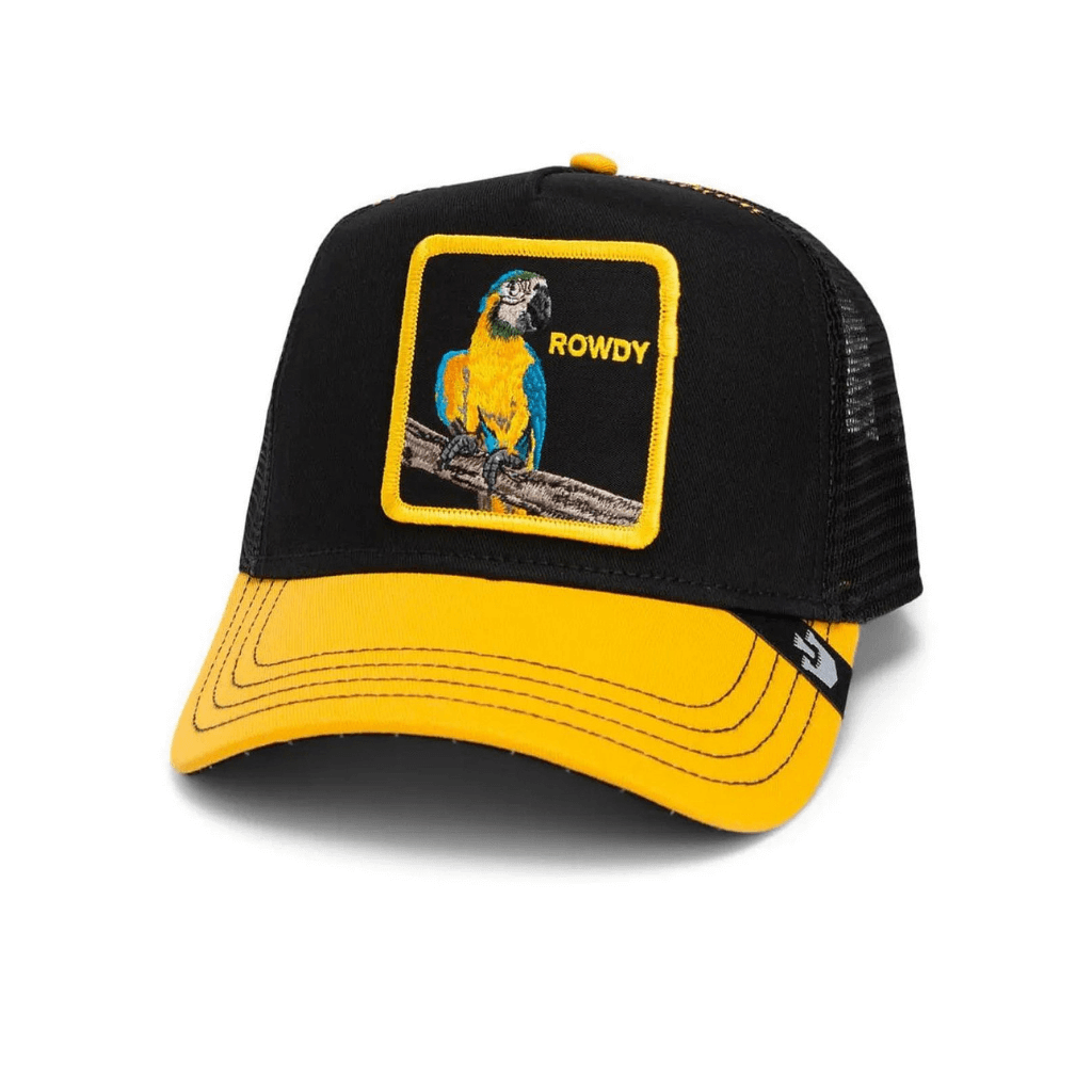 GOORIN BROS THE ROWDY BIRD GORRA CAMIONERA AJUSTABLE NEGRA