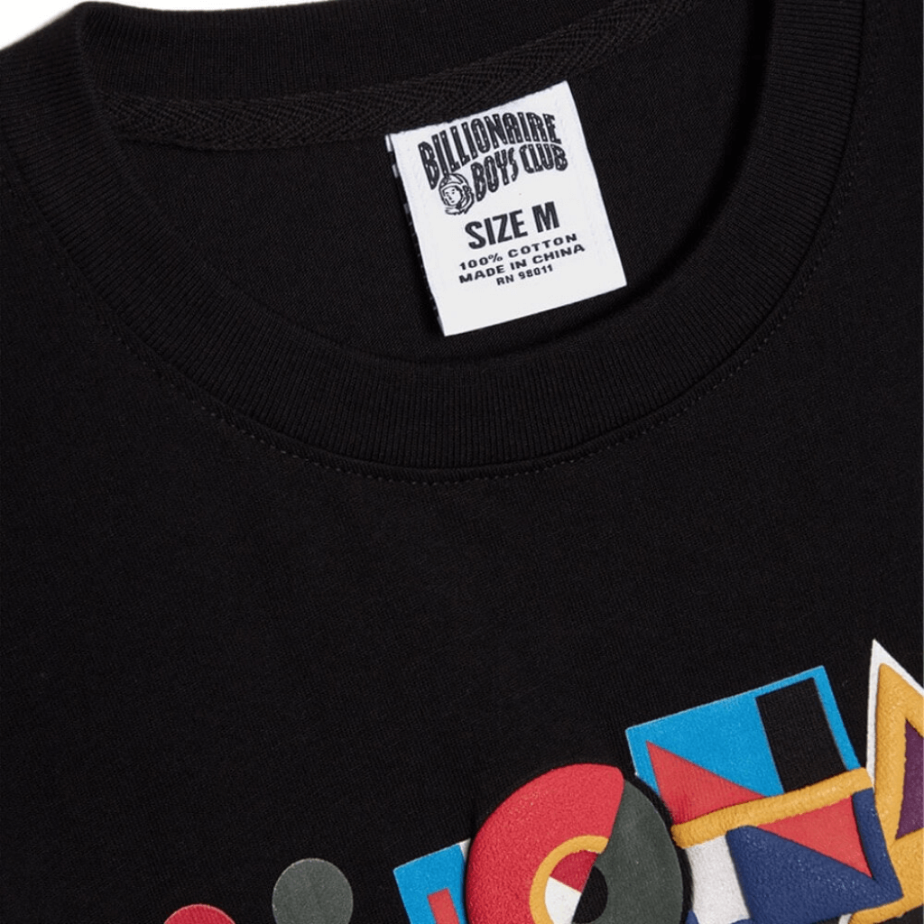 BILLIONAIRE BOYS CLUB BB DESIGN CAMISETA NEGRA