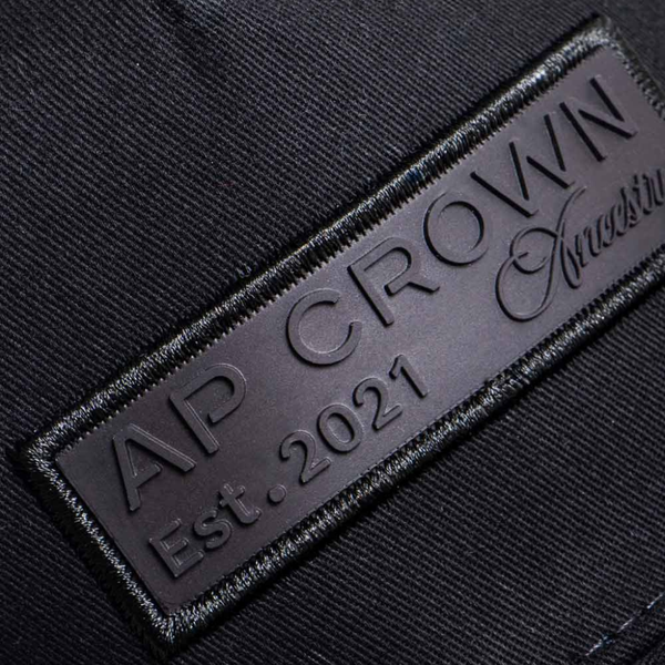 AP CROWN GODS LANGUAGE OLIVOS GORRA AJUSTABLE NEGRA