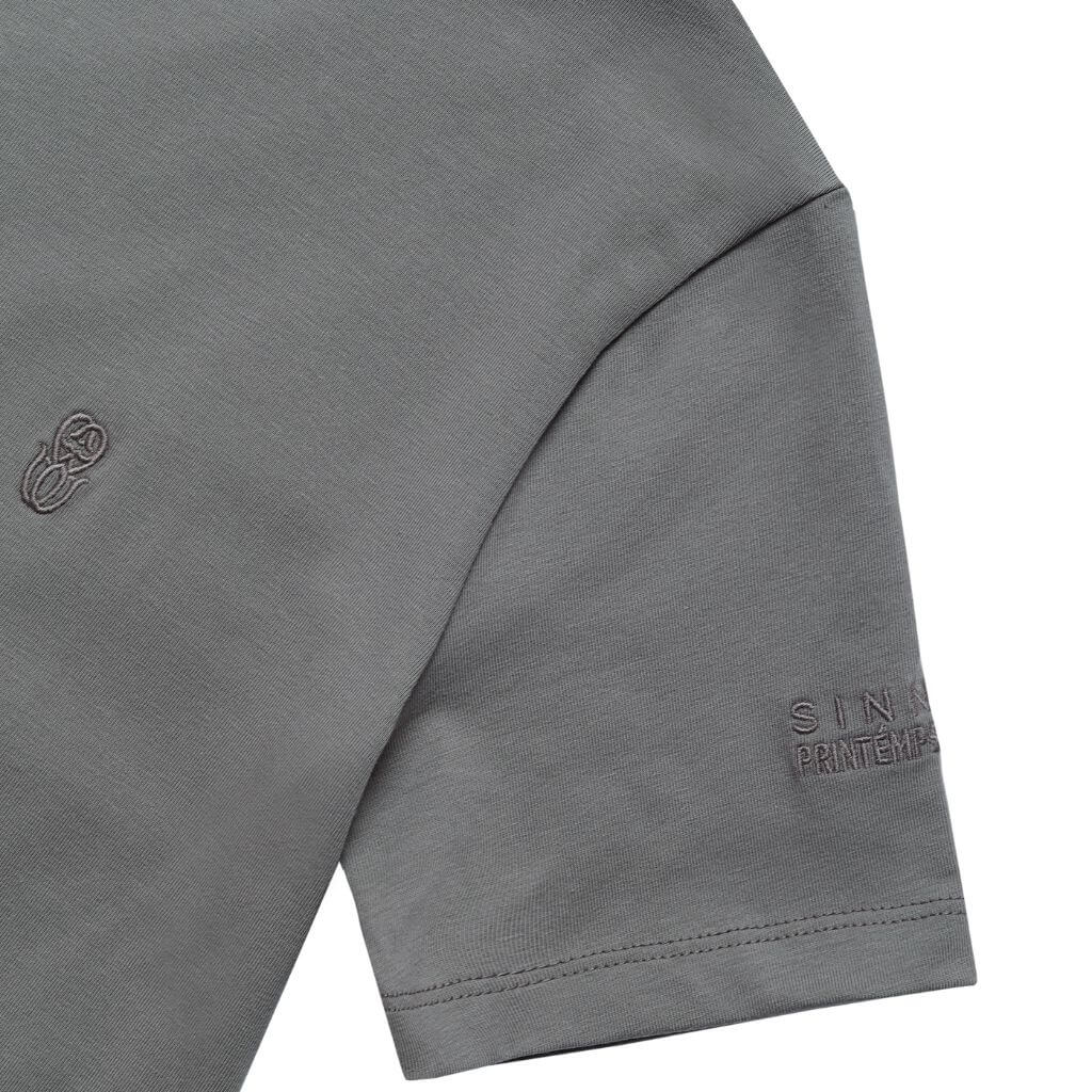 SINNERS PRIMAVERA 26 MONOGRAM CAMISETA SLIM GRIS