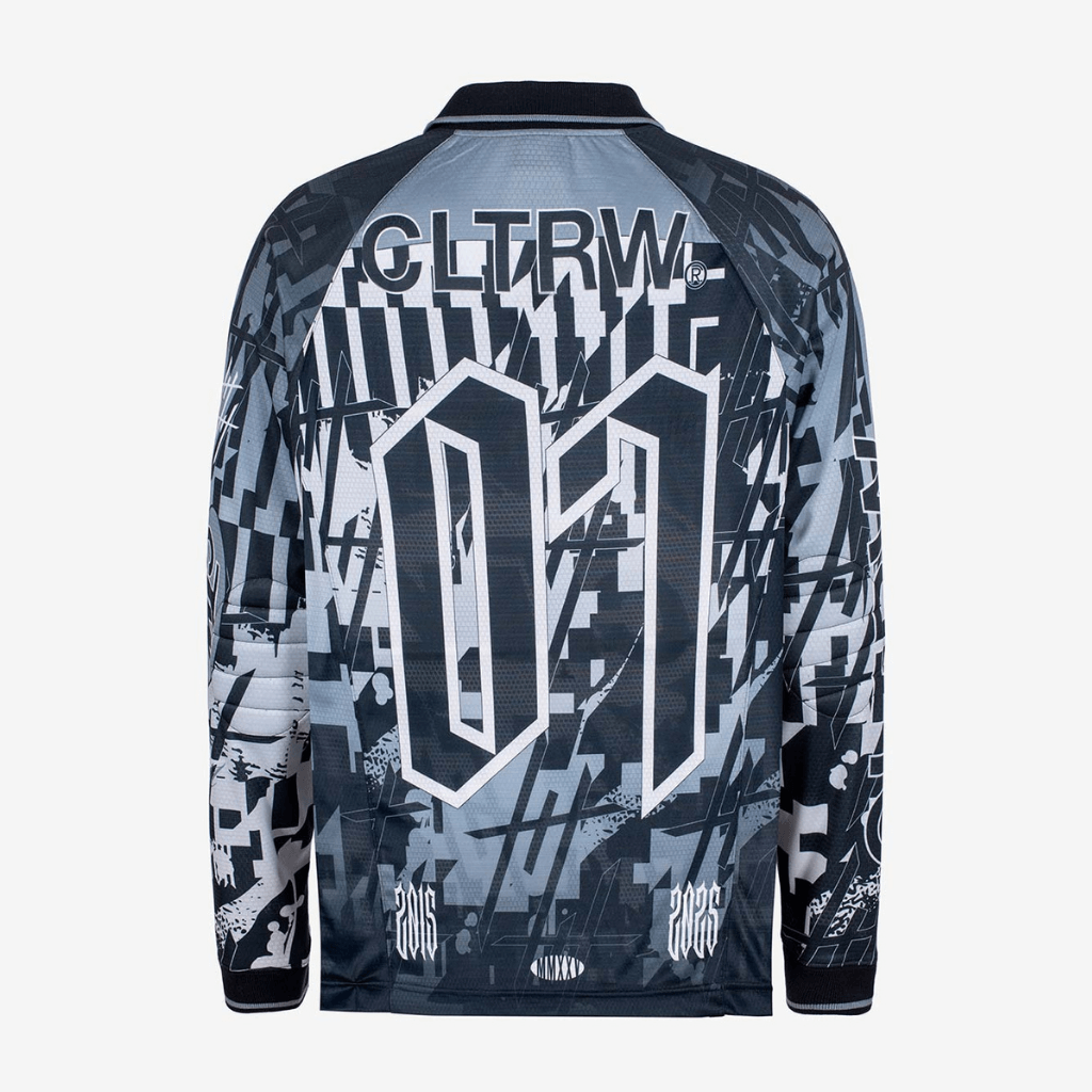 CULTUREWISE TWO STROKE SAINTS JERSEY MOTOCROSS GRIS