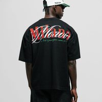 MONOIC TUTTO BENE 2 CAMISETA BOXY FIT MILANO NEGRO OSCURO