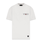 AURUM STARS I FLASHES CAMISETA OVERSIZED BLANCA