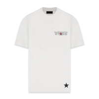 AURUM STARS I FLASHES CAMISETA OVERSIZED BLANCA