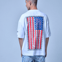 SINNERS AMERICAN HORROR CAMISETA BOXY BLANCA