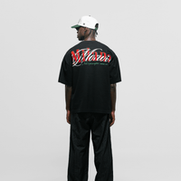 MONOIC TUTTO BENE 2 CAMISETA BOXY FIT MILANO NEGRO OSCURO