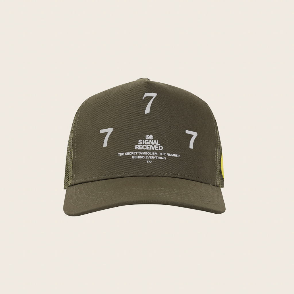 AP CROWN SIGNAL GORRA AJUSTABLE SIETE TRUCKER VERDE