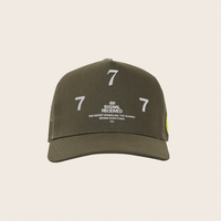 AP CROWN SIGNAL GORRA AJUSTABLE SIETE TRUCKER VERDE