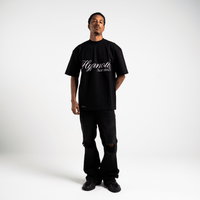 AURUM METROPOLIS III IBIZA CAMISETA OVERSIZED NEGRA