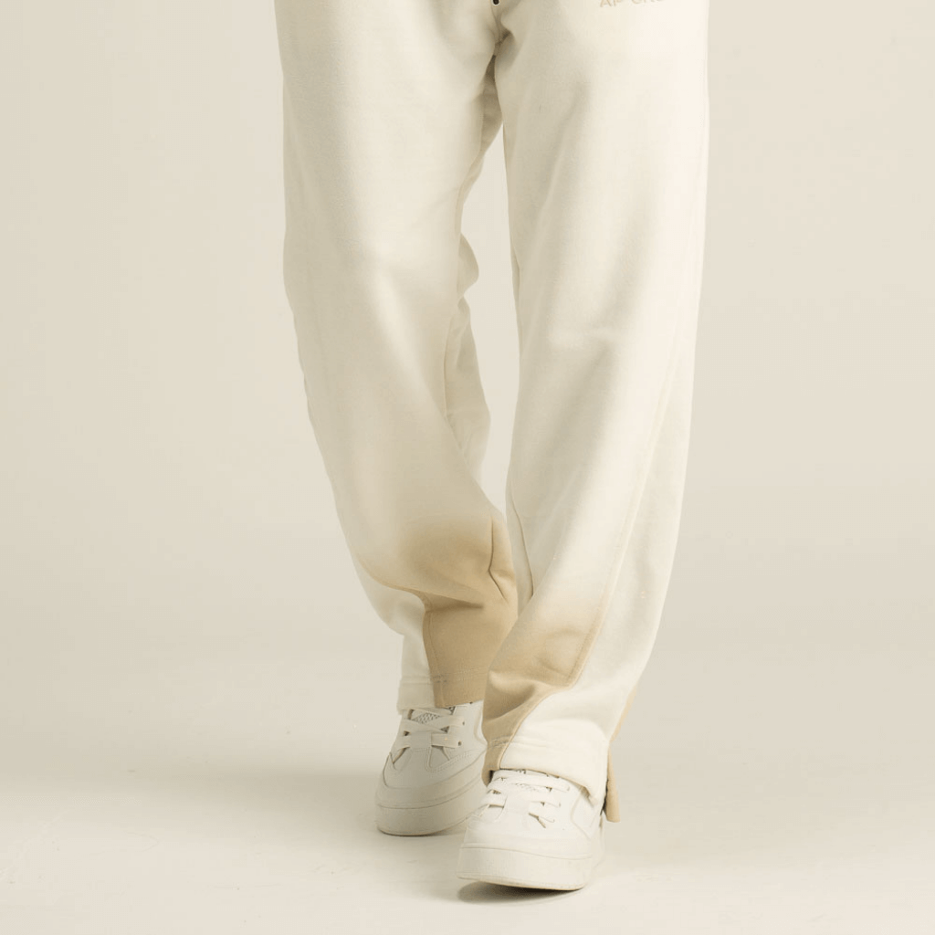 AP CROWN HIDDEN DEPTHS WAVE PANTALON JOGGER REGULAR FIT BEIGE