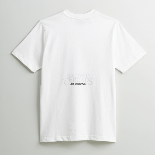 AP CROWN HILOS SAGRADOS OZIR CAMISETA REGULAR BLANCA