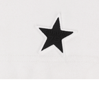 AURUM STARS I FLASHES CAMISETA OVERSIZED BLANCA