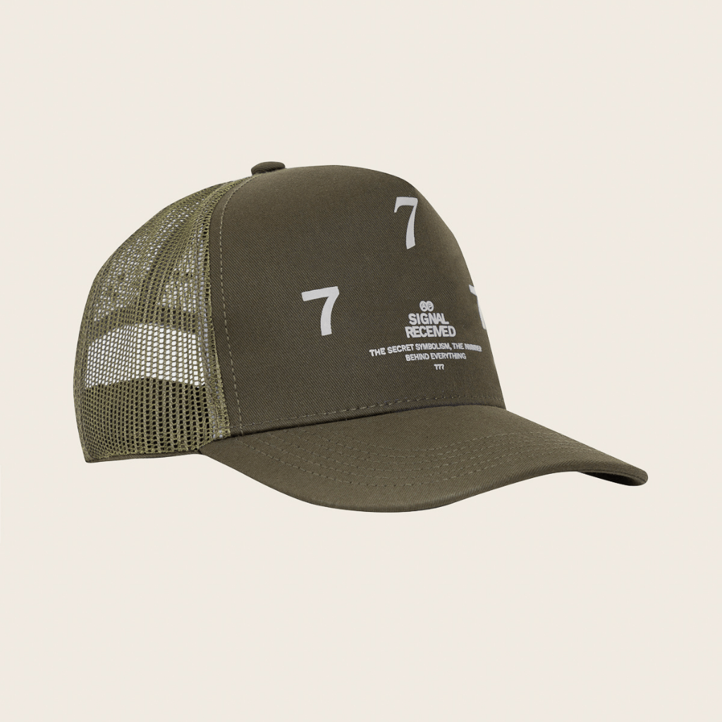 AP CROWN SIGNAL GORRA AJUSTABLE SIETE TRUCKER VERDE