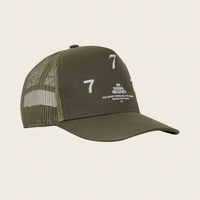 AP CROWN SIGNAL GORRA AJUSTABLE SIETE TRUCKER VERDE