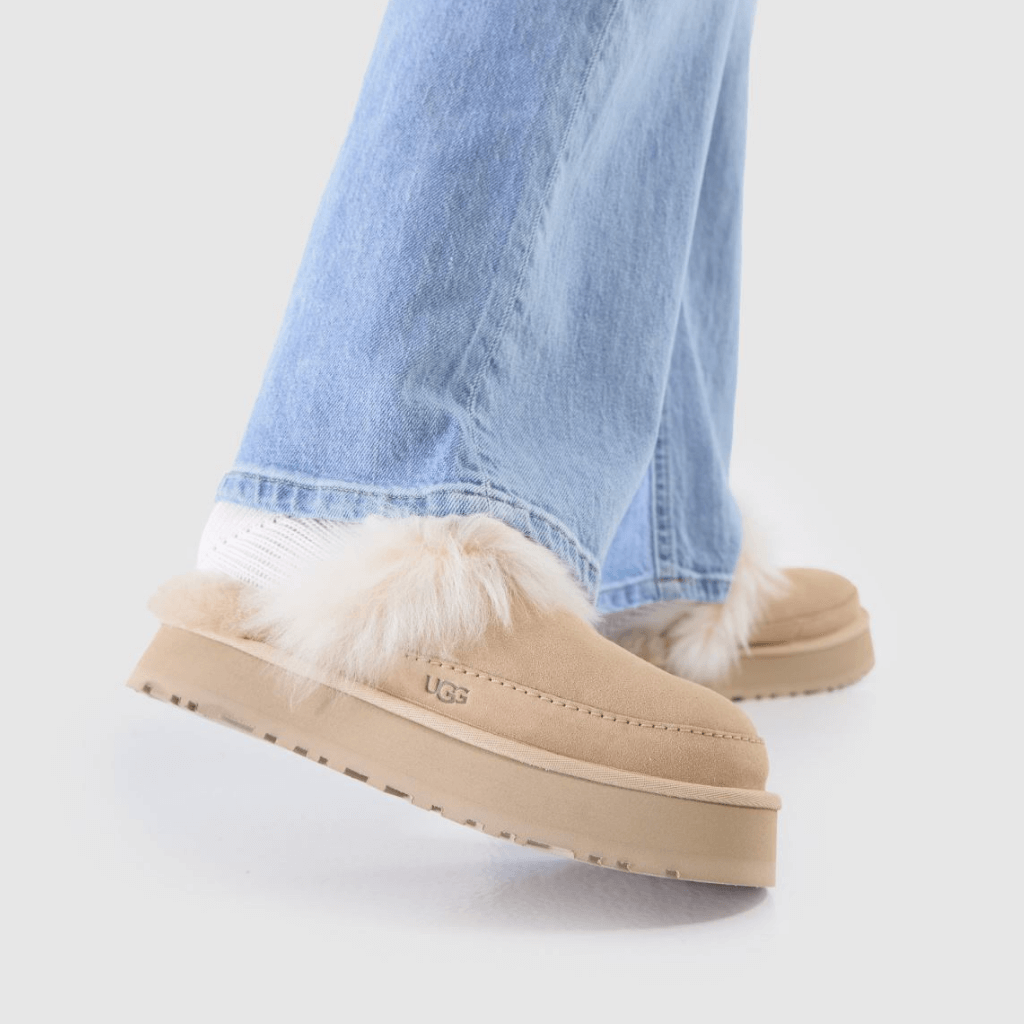 SANDALIAS MUJER UGG W DISQUETTE CHALET SANDCASTLE BEIGE