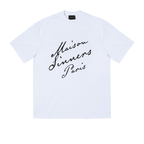 SINNERS MAISON SINNERS CAMISETA REGULAR BLANCA