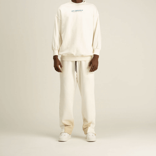 AP CROWN HIDDEN DEPTHS WAVE PANTALON JOGGER REGULAR FIT BEIGE