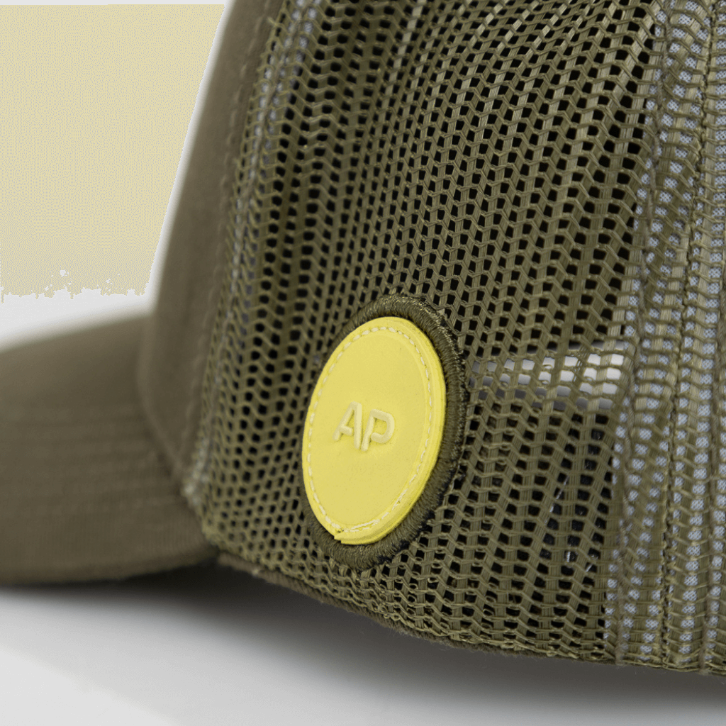 AP CROWN SIGNAL GORRA AJUSTABLE SIETE TRUCKER VERDE