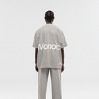 MONOIC TIMELESS V2 CAMISETA LOGO OVERSIZED GRIS DESGASTADO