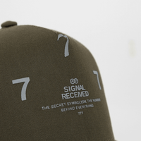 AP CROWN SIGNAL GORRA AJUSTABLE SIETE TRUCKER VERDE