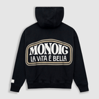 MONOIC TUTTO BENE 2 BUZO LA VITA E BELLA NEGRO OSCURO