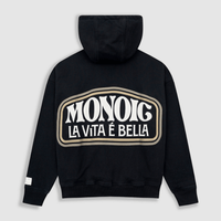 MONOIC TUTTO BENE 2 BUZO LA VITA E BELLA NEGRO OSCURO