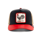 GOORIN BROS GALLO SHLEATHER COCK GORRA CAMIONERA AJUSTABLE AZUL / ROJO