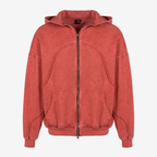 CULTUREWISE TWO STROKE SAINTS BUZOS DE CIERRE OVERSIZED TWO STROKE NARANJA