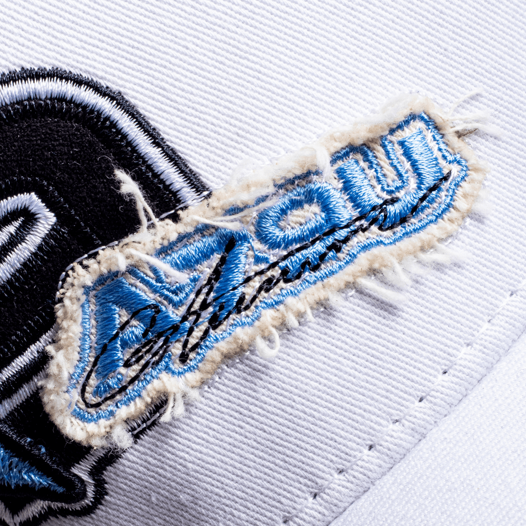 AURUM STARS II STAR PATCH GORRA AJUSTABLE BLANCA