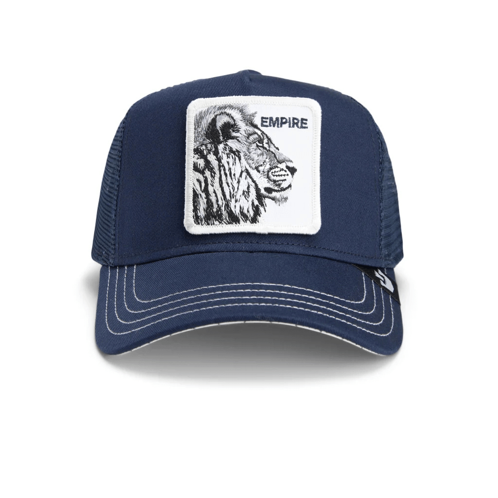GOORIN BROS THE EMPIRE LION GORRA CAMIONERA AJUSTABLE AZUL